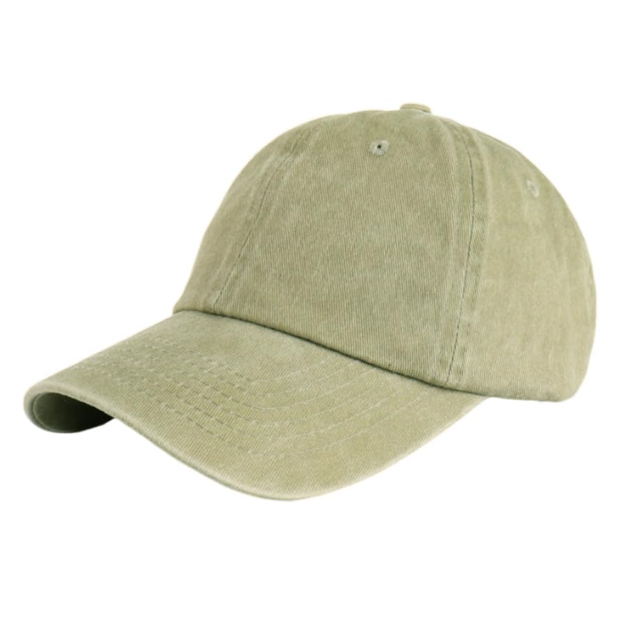 LANGZHEN Unisex Baseball Cap 100% Cotton Fits Men Women Washed Denim Adjustable Dad Hat