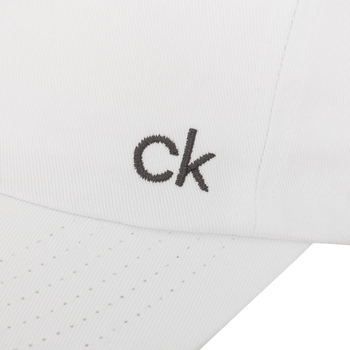 Calvin Klein Mens 2025 Classic Cotton Adjustable 6 Panel Baseball Cap