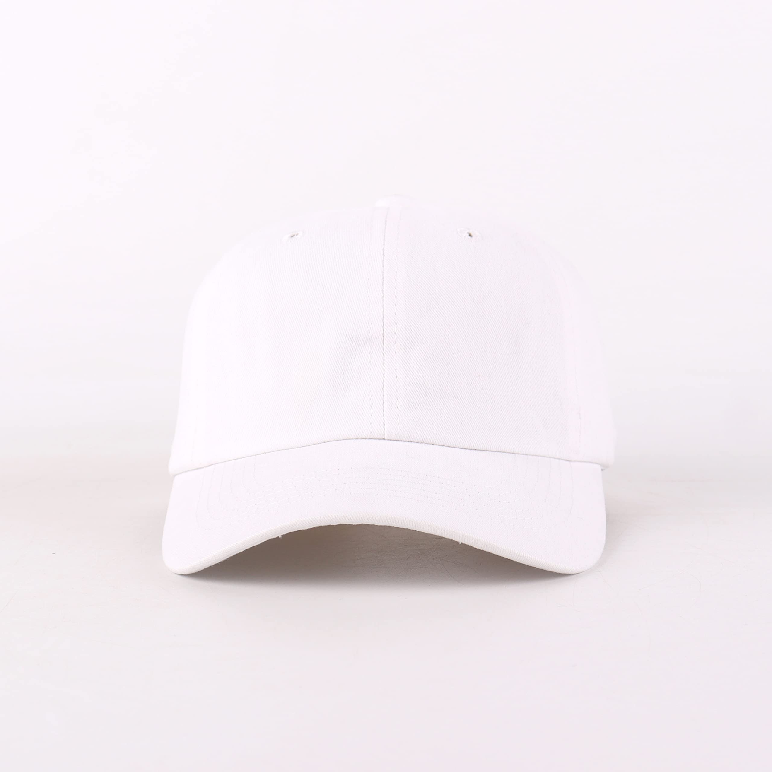 LANGZHEN Unisex Baseball Cap 100% Cotton Fits Men Women Washed Denim Adjustable Dad Hat