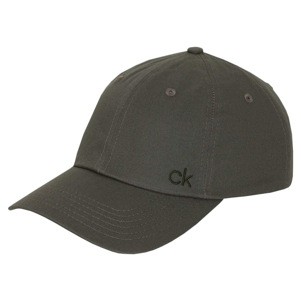 Calvin Klein Mens 2025 Classic Cotton Adjustable 6 Panel Baseball Cap