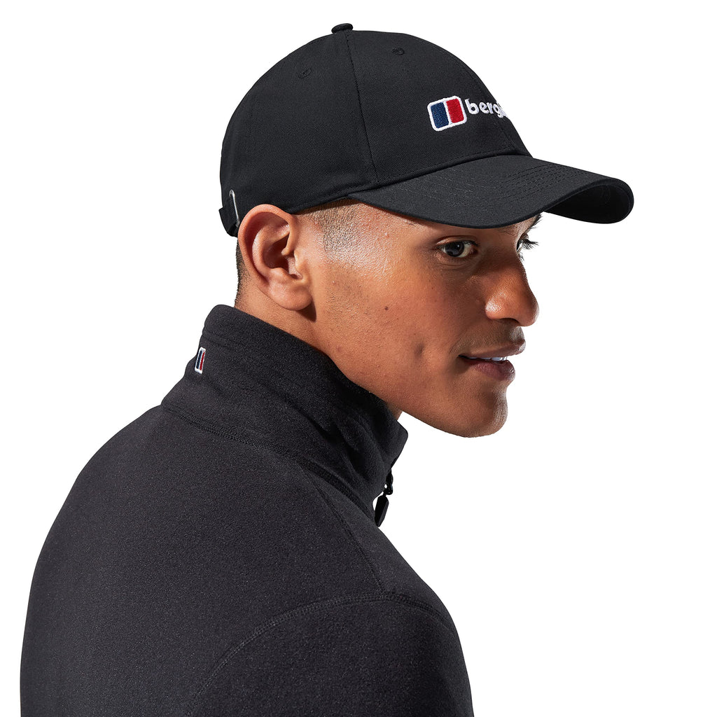 Berghaus Men's Logo Recognition Baseball Cap | Snap Adjuster, Grey, One Size