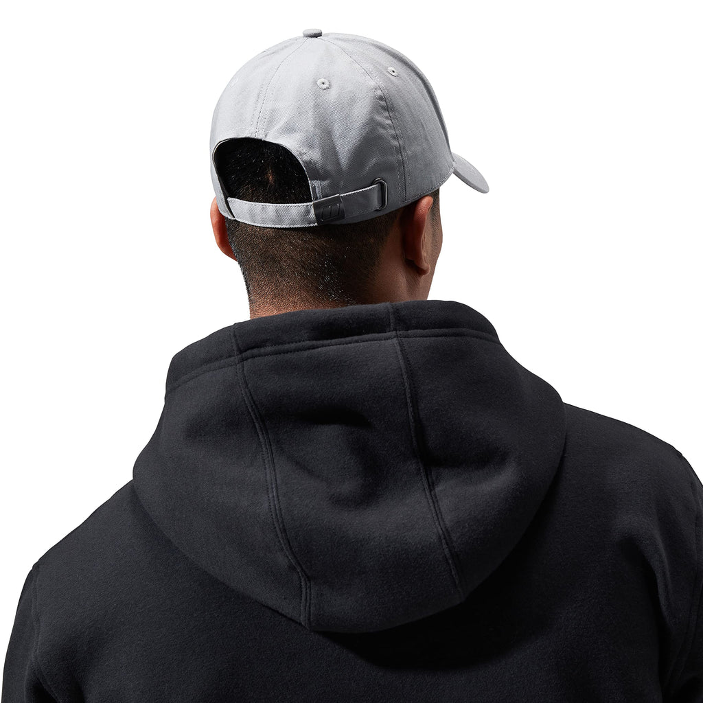 Berghaus Men's Logo Recognition Baseball Cap | Snap Adjuster, Grey, One Size